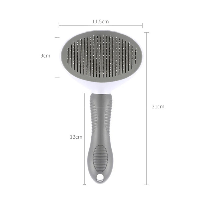 Pet Hair Remover Dog Brush Cat Comb Animal Grooming Tools Dogs Accessories Cat Pet Supplies Stainless Steel Beauty Massage Comb